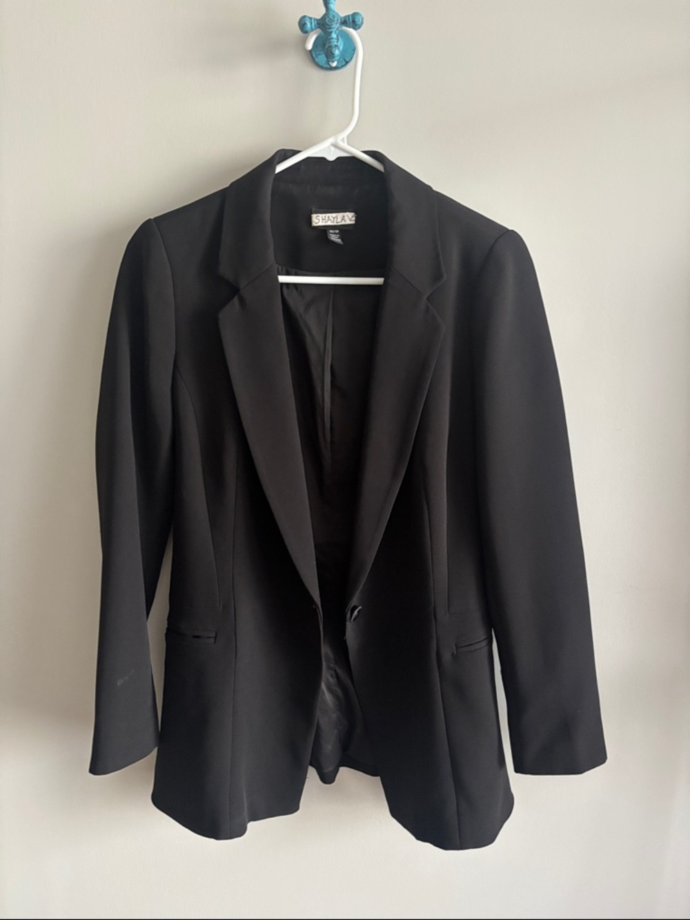 XS Black Tailored Blazer